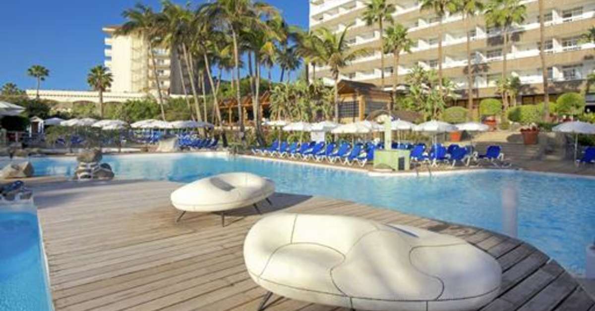 Een foto van het zwembad bij Bull Hotel Costa Canaria & Spa