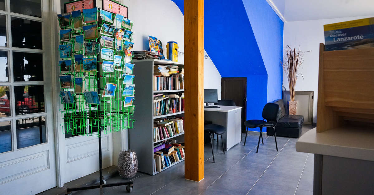 Een foto van het interieur van Cotillo Lagos