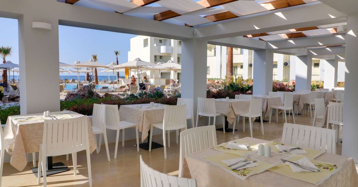 Een foto van de faciliteiten bij Harmony Rethymno Beach Hotel