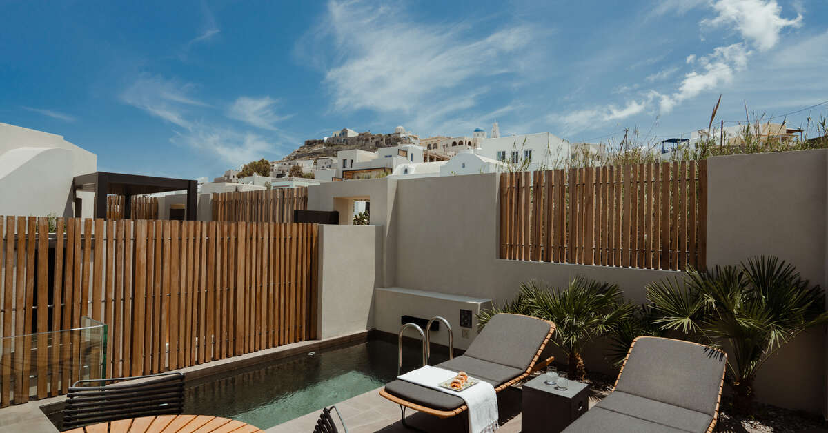 Een foto van Apikia Santorini Suites