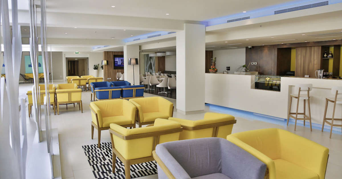 Een foto van het interieur van Park Plaza Belvedere