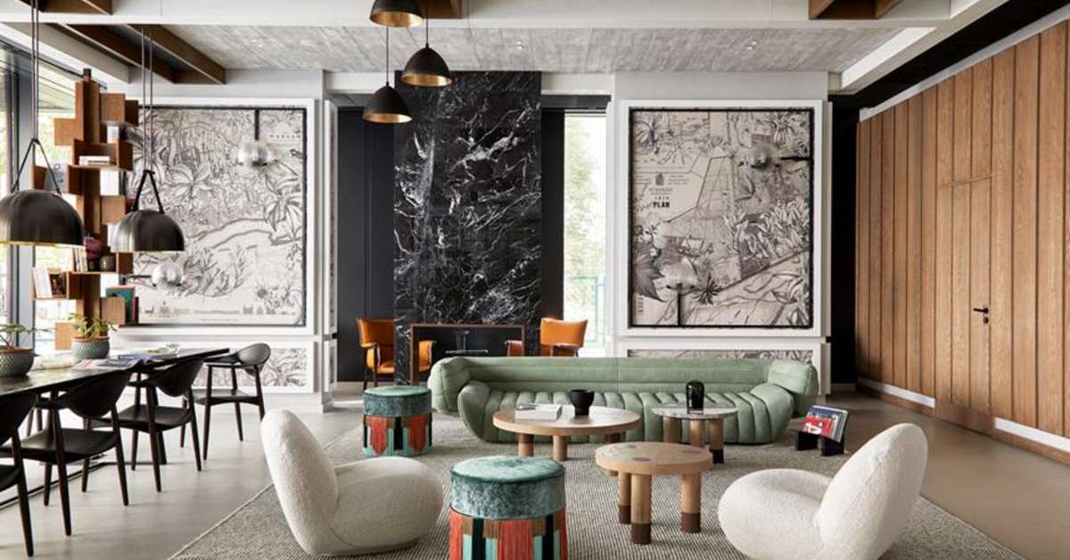 Een foto van het interieur van Puro Warszawa Centrum
