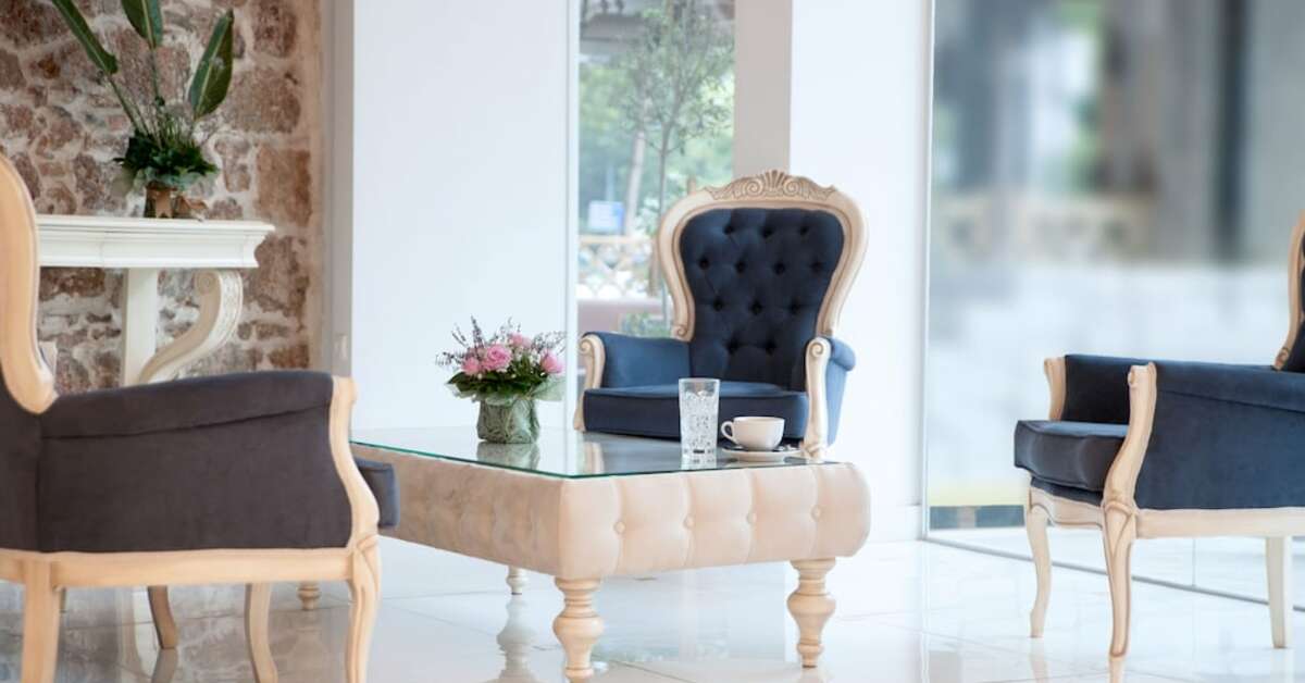 Een foto van het interieur van Acropolian Spirit Boutique Hotel