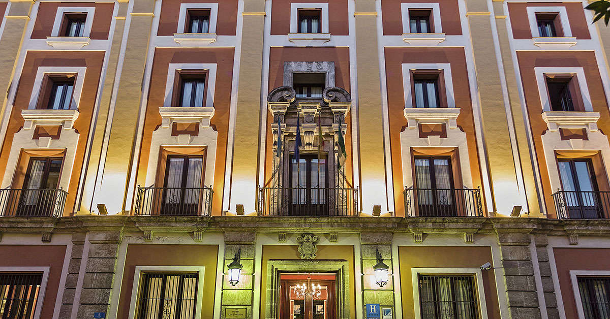 Een foto van de buitenkant van Soho Boutique Jerez & Spa