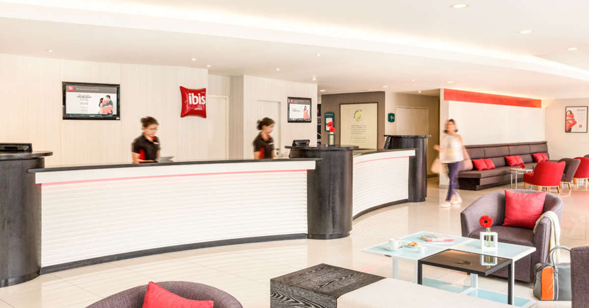 Een foto van het interieur van Ibis Bangkok Sathorn