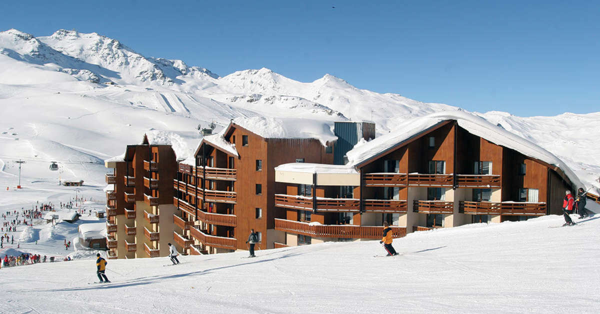 Een foto van de buitenkant van Residence Le Chamois d'Or