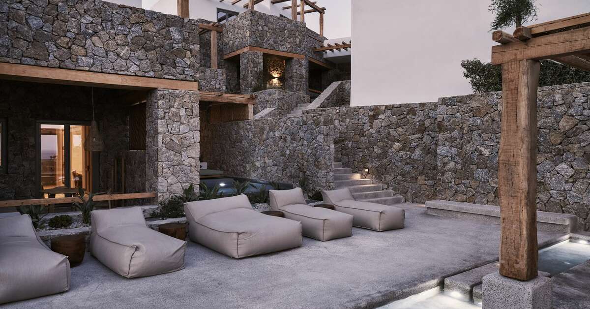 Een foto van het zwembad bij Archipelagos All Suites