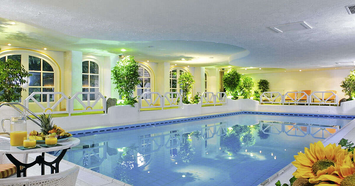 Een foto van het zwembad bij Mühl Vital Resort