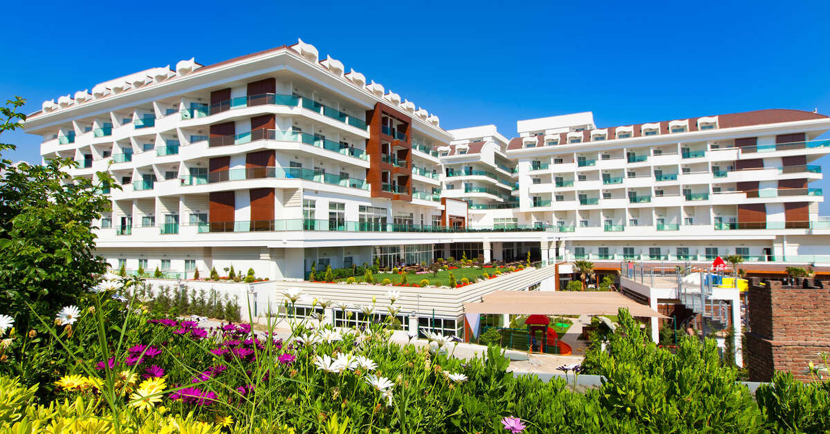 Een foto van de buitenkant van Adalya Ocean Deluxe