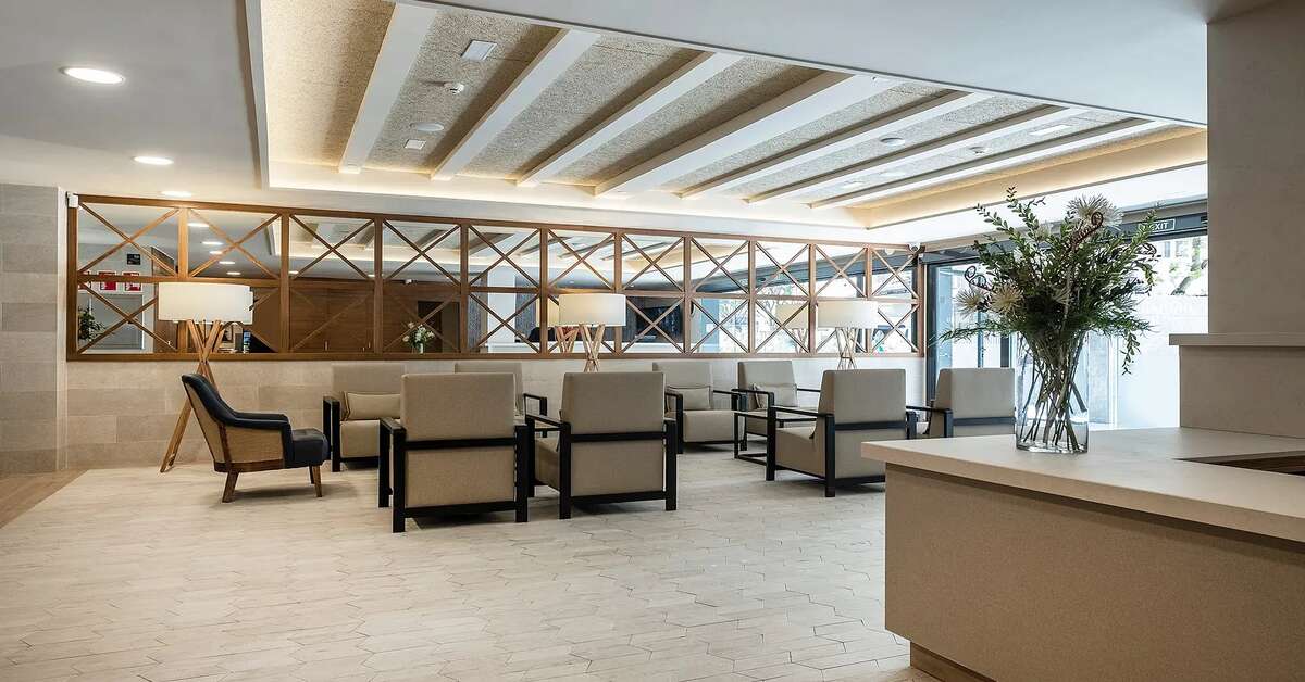 Een foto van de faciliteiten bij Hotel Rosamar Es Blau