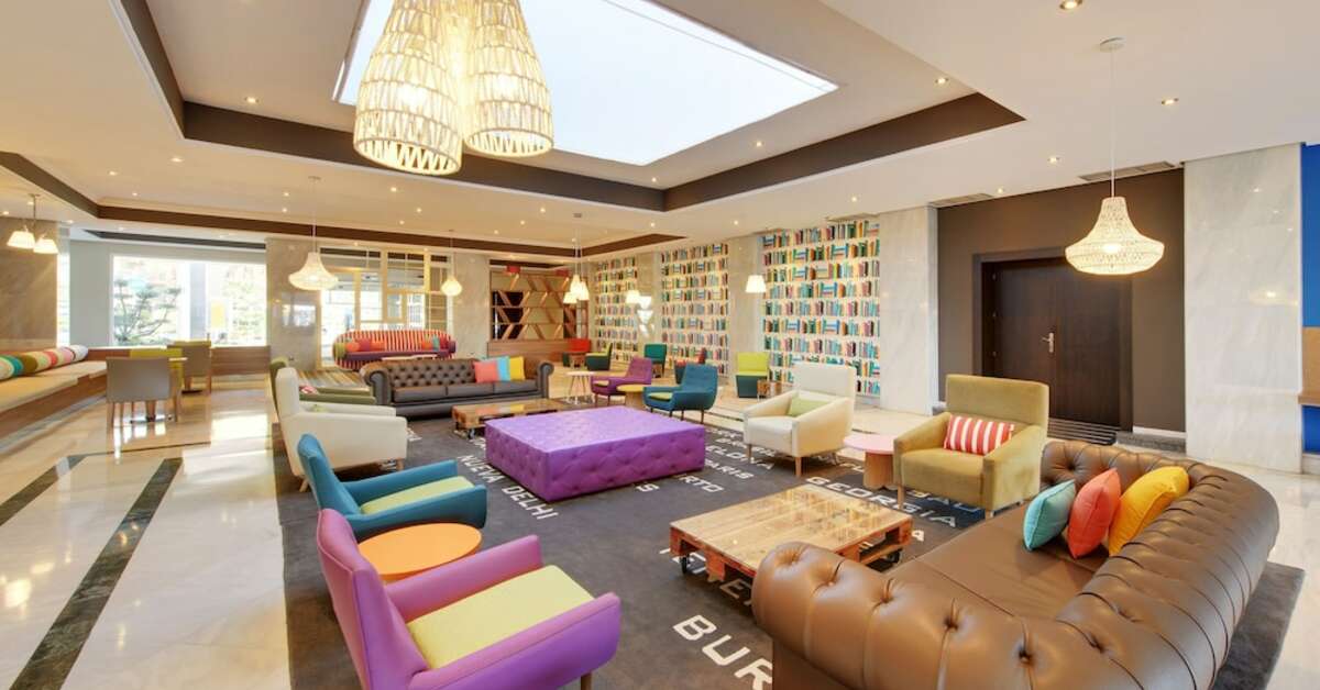 Een foto van het interieur van Sol Guadalmar