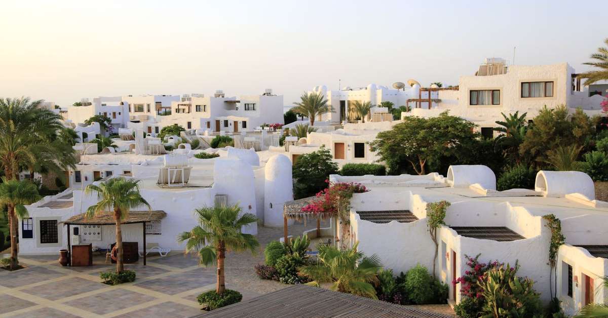 Een foto van de buitenkant van Sharm Club Beach Resort