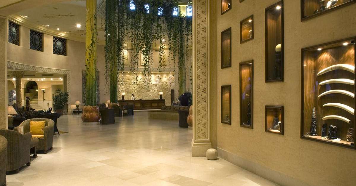 Een foto van het interieur van Hotel Africa Jade Thalasso