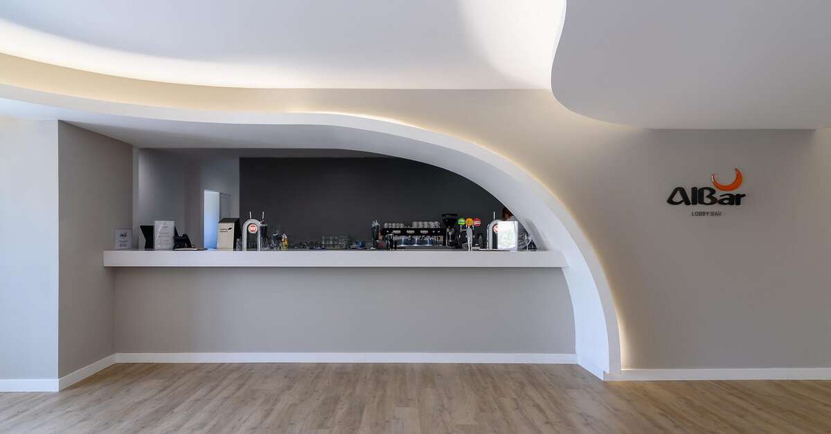 Een foto van het interieur van Jupiter Albufeira Hotel