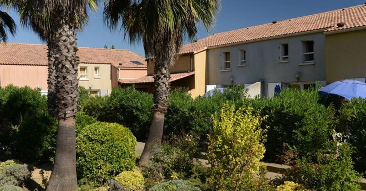 Een foto van de buitenkant van Residence Le Grand Bleu