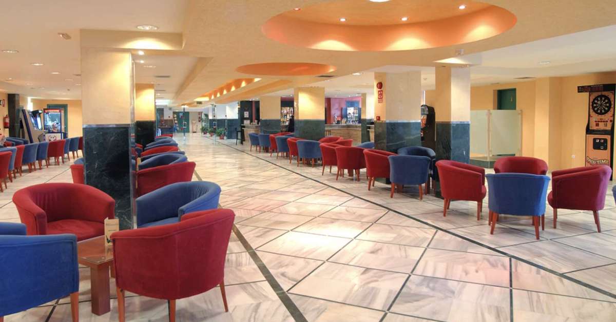 Een foto van het interieur van AluaSun Costa Park