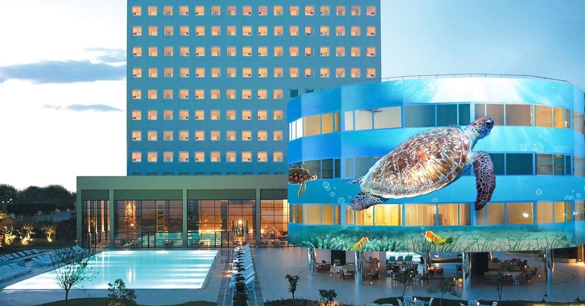 Een foto van het zwembad bij The Marmara Antalya Hotel