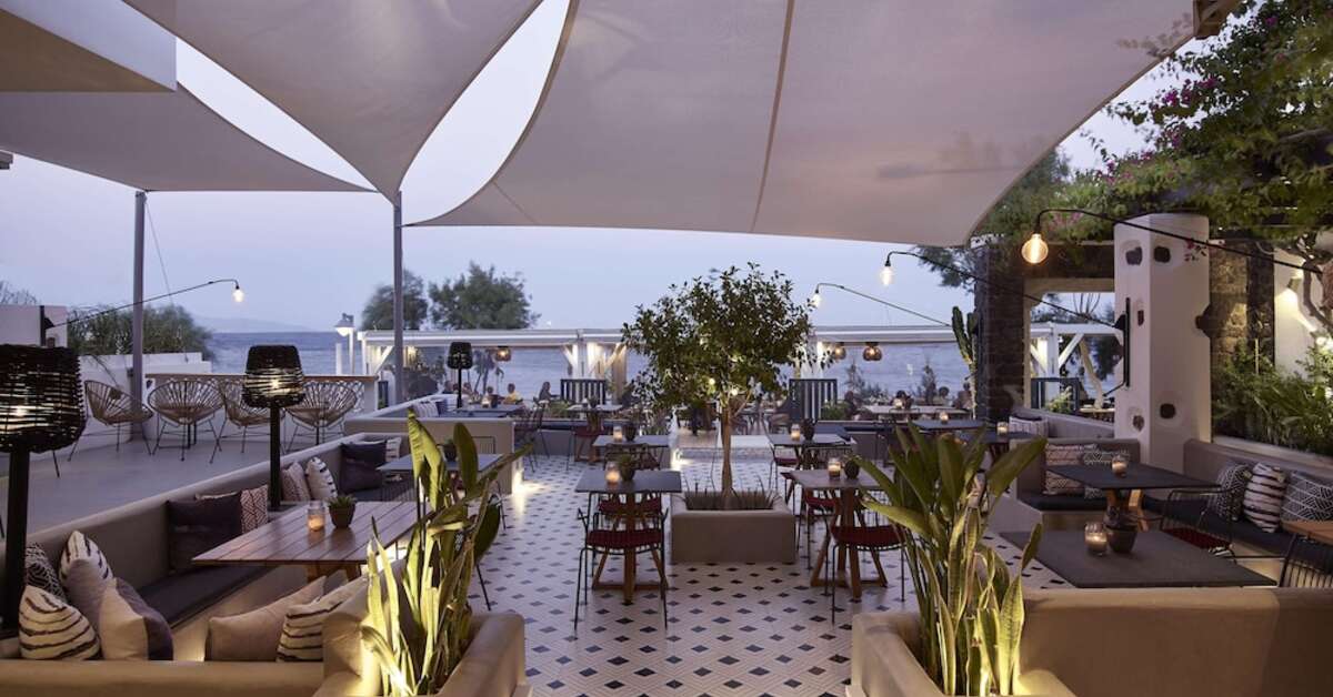 Ein Foto von den Einrichtungen im Afroditi Venus Beach Hotel & Spa