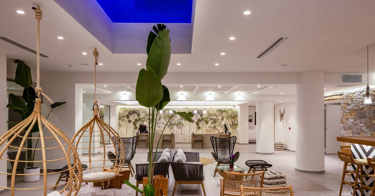 Een foto van het interieur van Atermono Boutique Resort