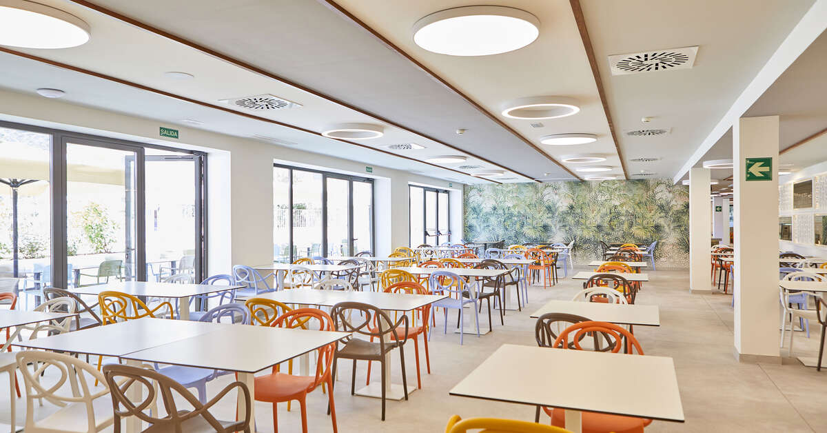 Een foto van het interieur van Fergus Club Europa