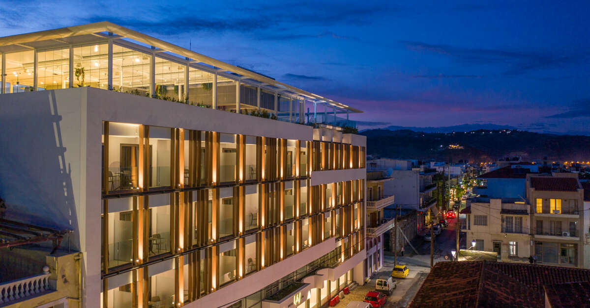 Een foto van de buitenkant van Las Hotel & Spa