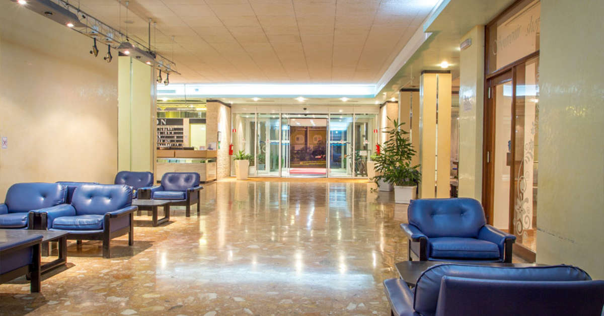 Een foto van het interieur van Imperial Park Hotel