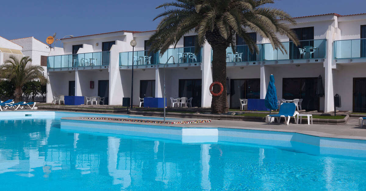 Ein Foto vom Pool im Bungalows Corinto II