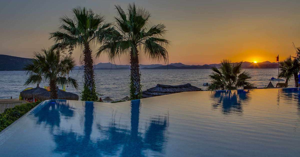 Een foto van het zwembad bij Magic Life Bodrum