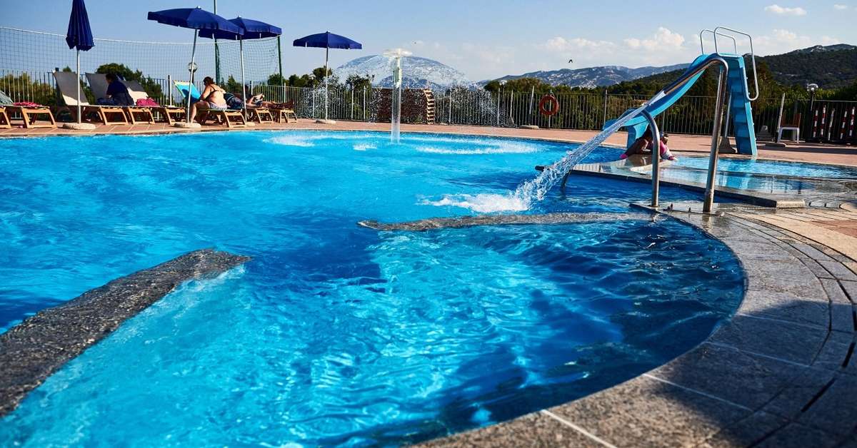 Een foto van het zwembad bij Parco Blu Club Resort