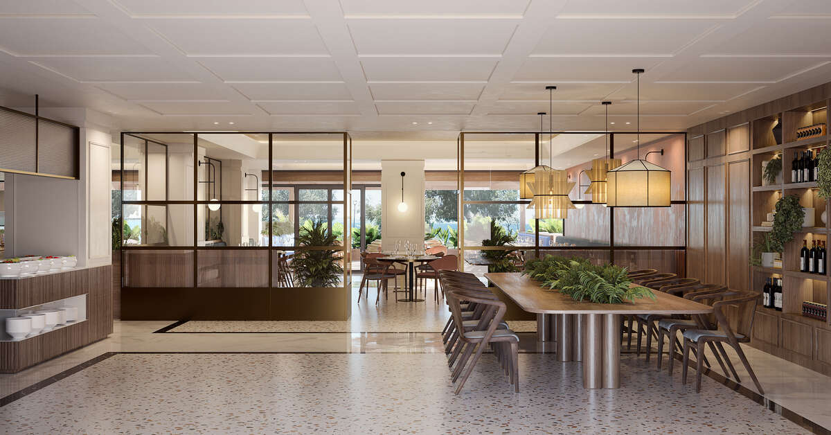 Een foto van het interieur van Kerkyra Blue Hotel & Spa