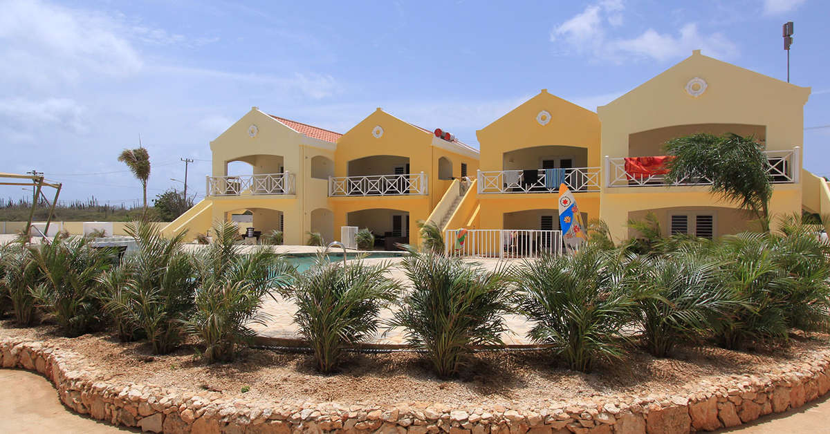 Een foto van de buitenkant van Dormio Bonaire Village