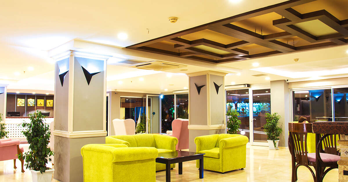 Een foto van het interieur van Sun Beach Hill