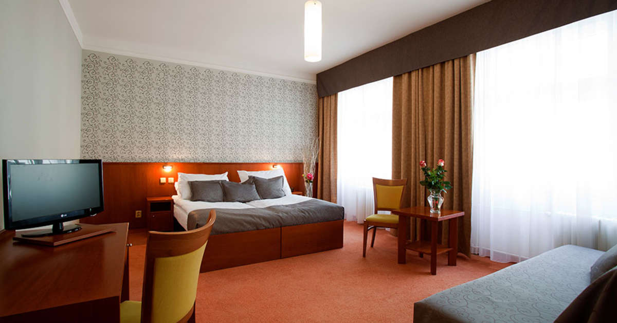 Een foto van een overzicht van Hotel Atlantic