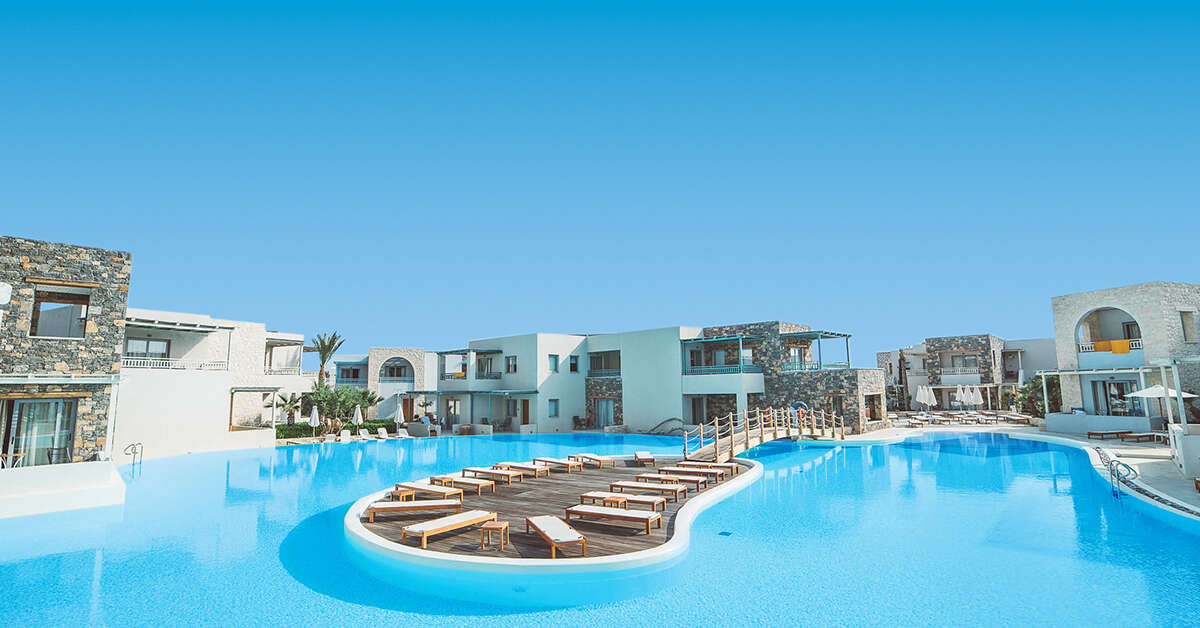 Ein Foto vom Pool im Ostria Resort & Spa