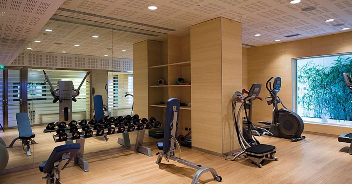 Een foto van de faciliteiten bij Unahotels T Hotel Cagliari