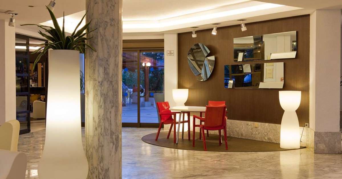 Ein Foto vom Innenbereich im Apartments Aguamar