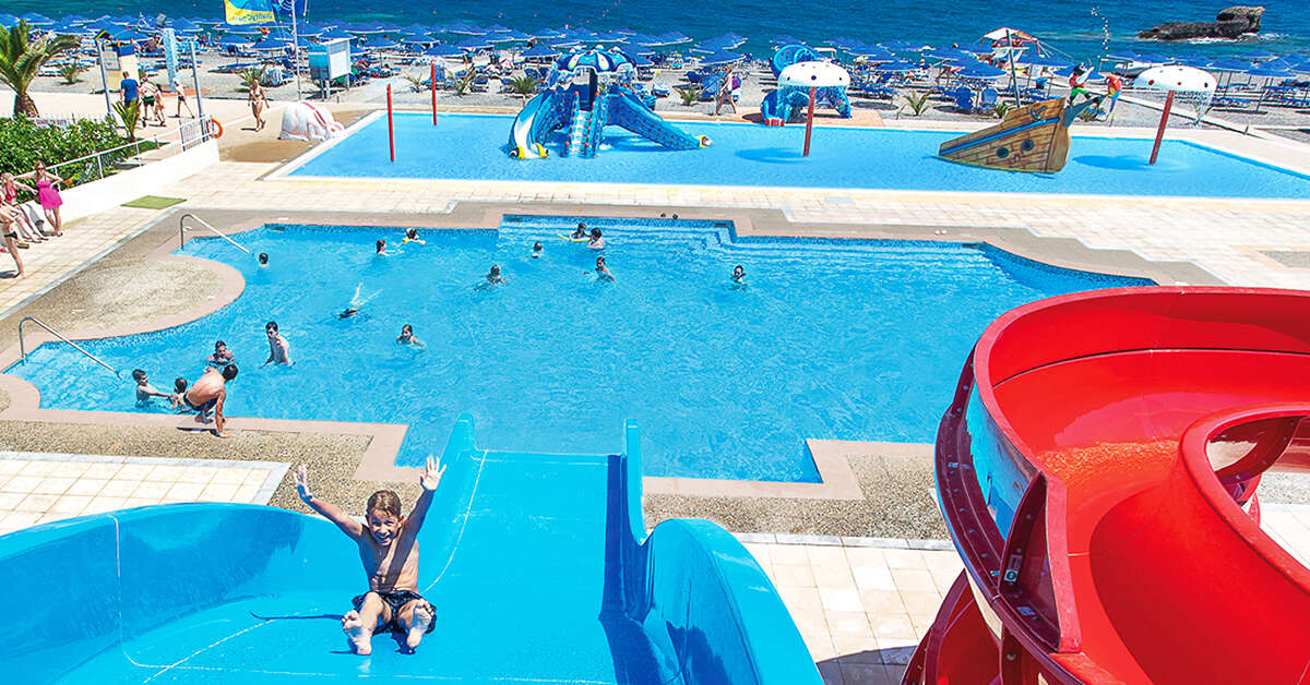 Een foto van het zwembad bij Sunshine Crete Village