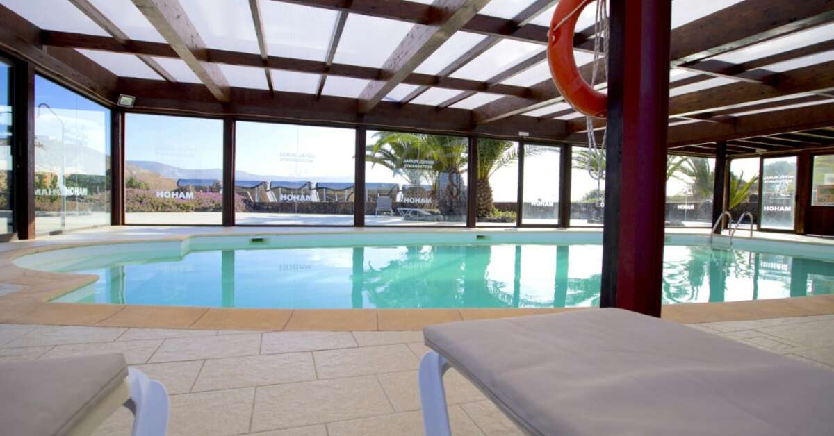 Een foto van het zwembad bij Hotel Rural Mahoh