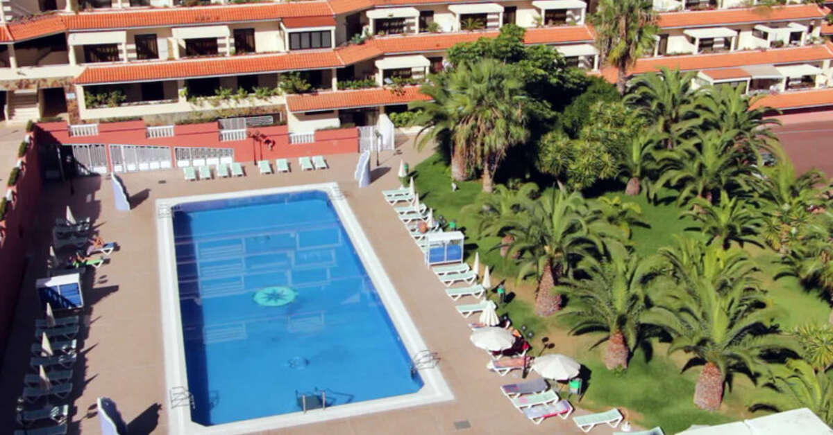 Ein Foto vom Pool im Apartments Bahia Playa