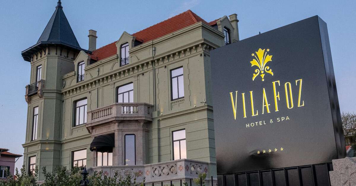 Een foto van de buitenkant van Vila Foz Hotel & Spa