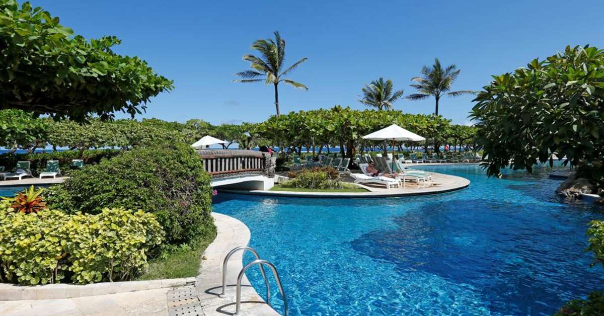 Ein Foto vom Pool im Grand Hyatt Bali