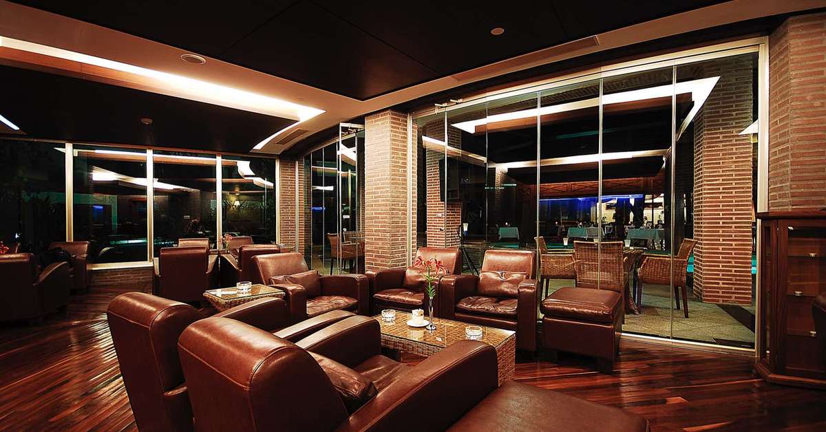 Een foto van het interieur van Rixos Sungate