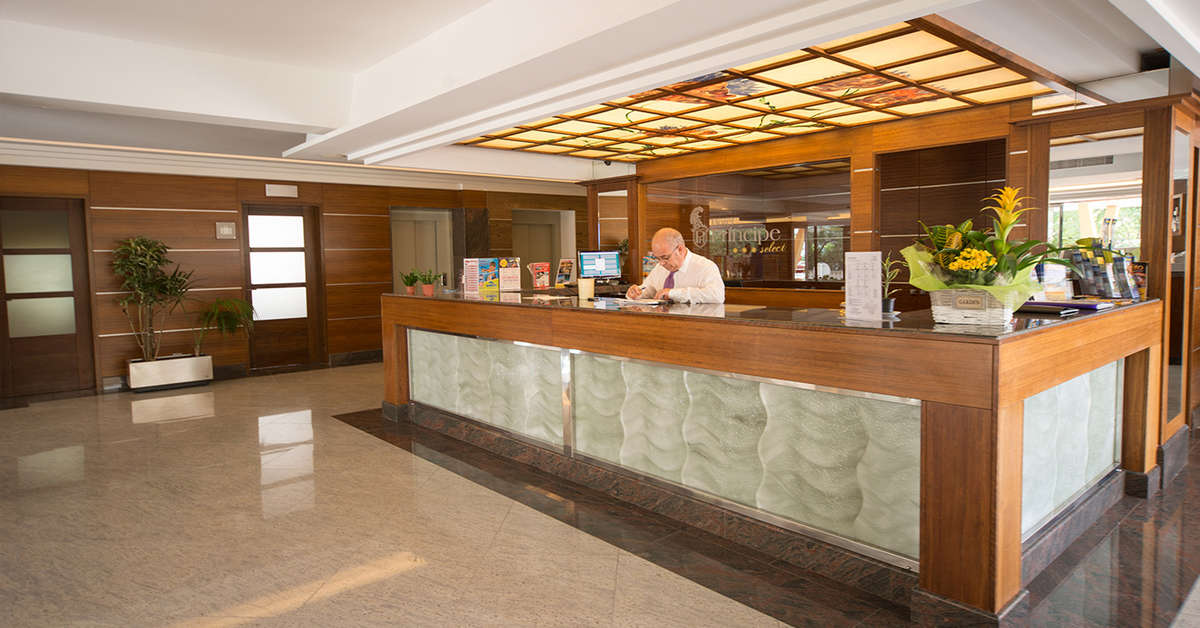 Een foto van het interieur van Hotel Principe Wellness & Spa