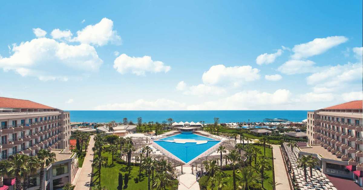 Ein Foto vom Pool im Hotel Kaya Belek