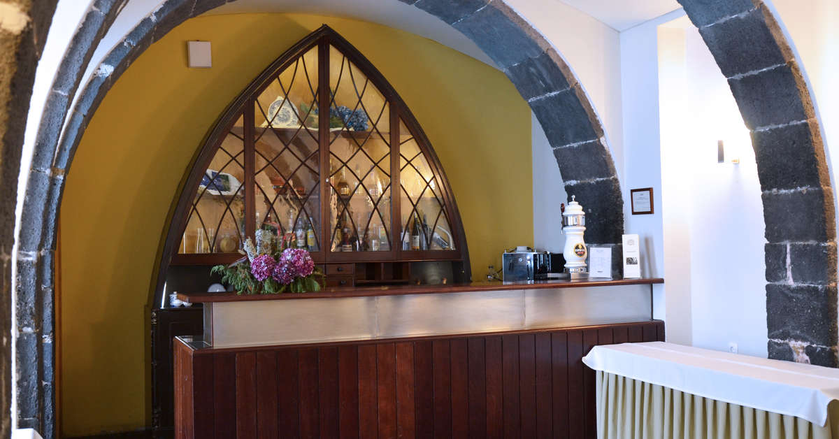 Een foto van het interieur van Hotel Do Colegio