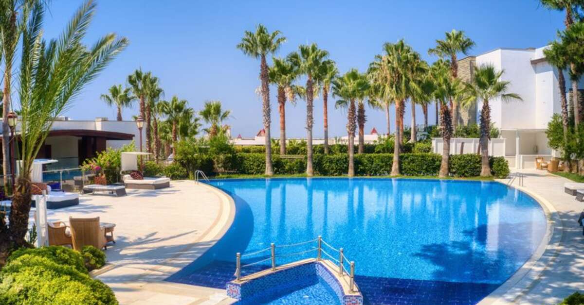 Een foto van het zwembad bij Hillstone Bodrum Hotel & Spa