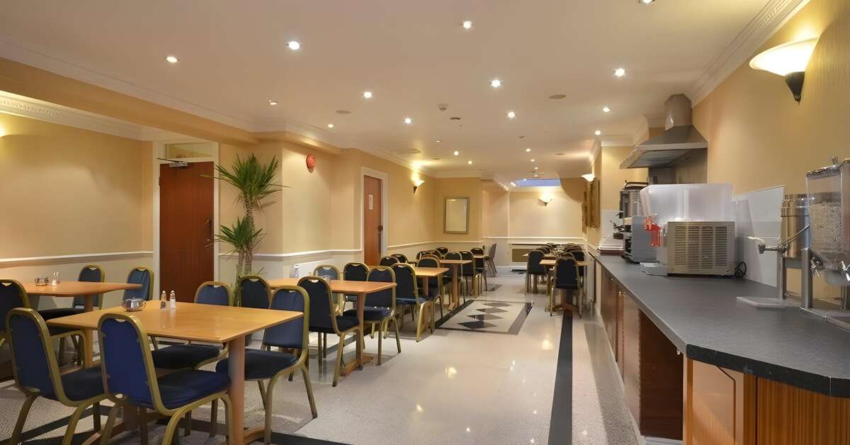 Een foto van de faciliteiten bij Hotel Alexandra