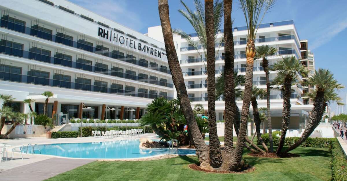 Een foto van het zwembad bij RH Bayren Hotel & Spa