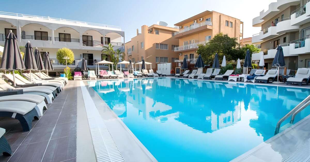 Een foto van een overzicht van Sunny Days Appartementen