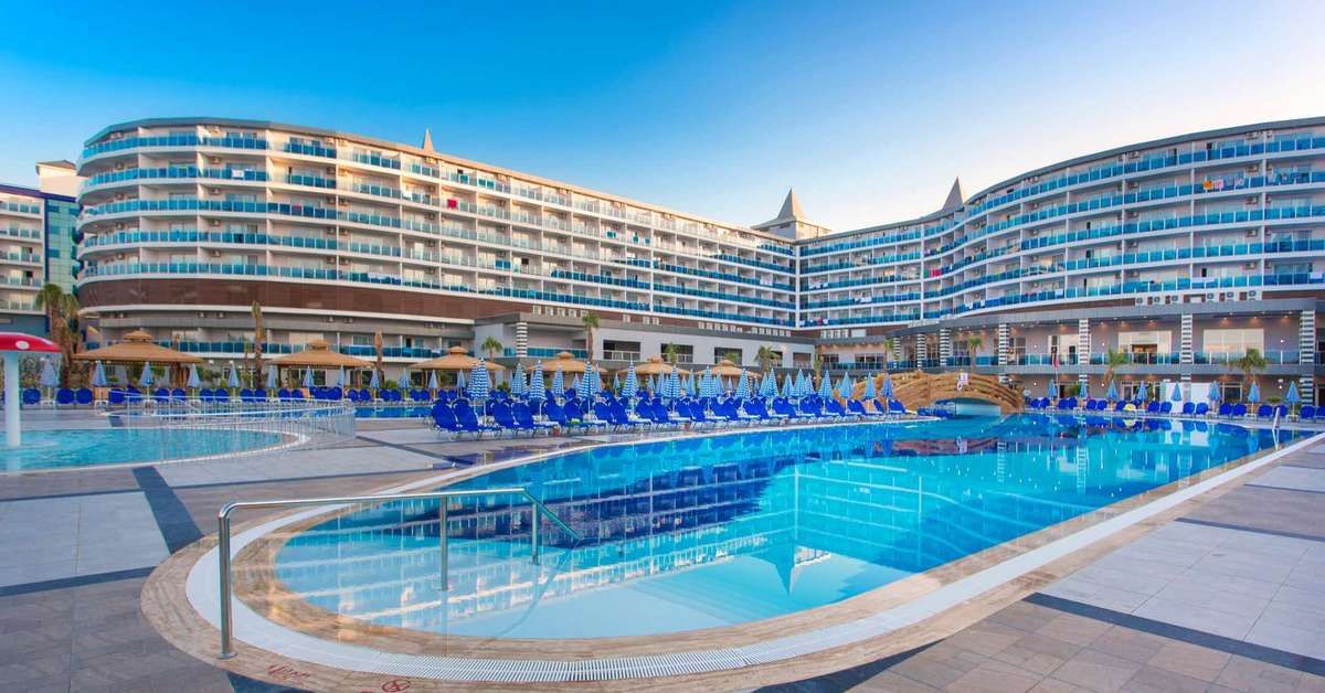 Een foto van het zwembad bij Eftalia Ocean Hotel